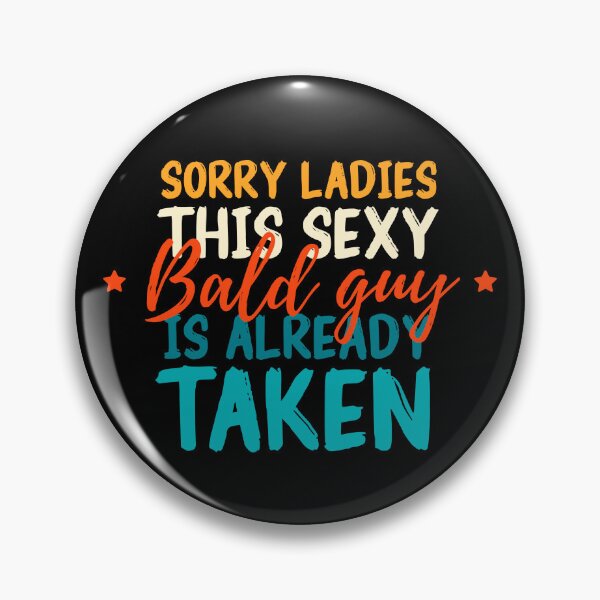 Item preview, Bold and bald: Bald men quotes  designed and sold by The  Knick Knack Nook.