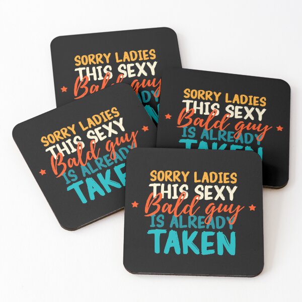 Item preview, Bold and bald: Bald men quotes  designed and sold by The  Knick Knack Nook.