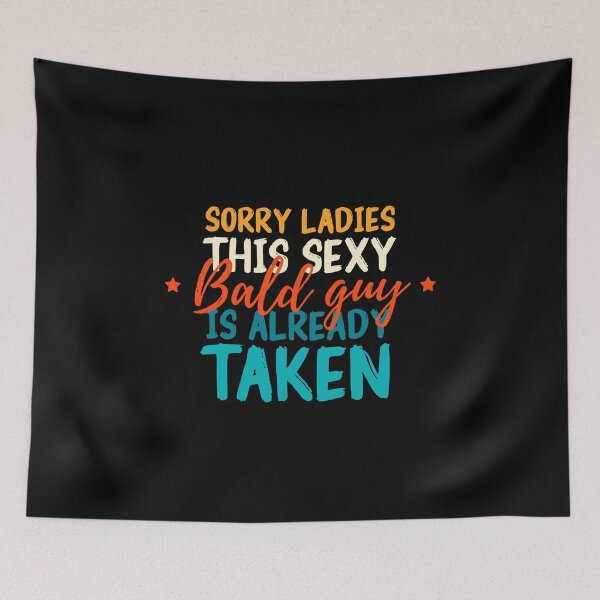 Item preview, Bold and bald: Bald men quotes  designed and sold by The  Knick Knack Nook.