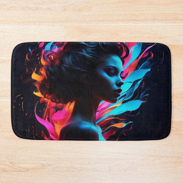 Item preview, Vibrant Whorls of Color - Abstract Portrait designed and sold by Nick Seidel.