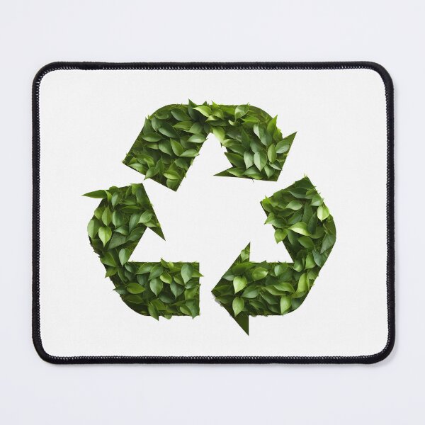 Item preview, Eco-Friendly Emblem: Recycling with Nature's Touch designed and sold by LukeAiWalker.