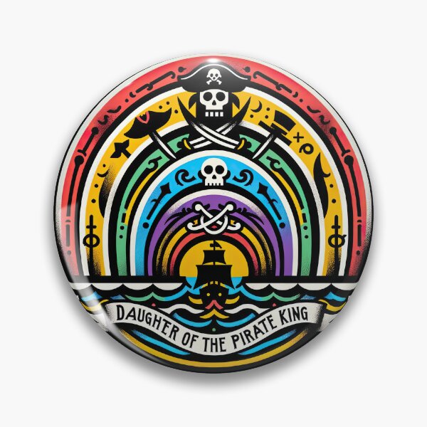 Item preview, Pirate Rainbow: Daughter of the Pirate King designed and sold by MAPDDesigns.
