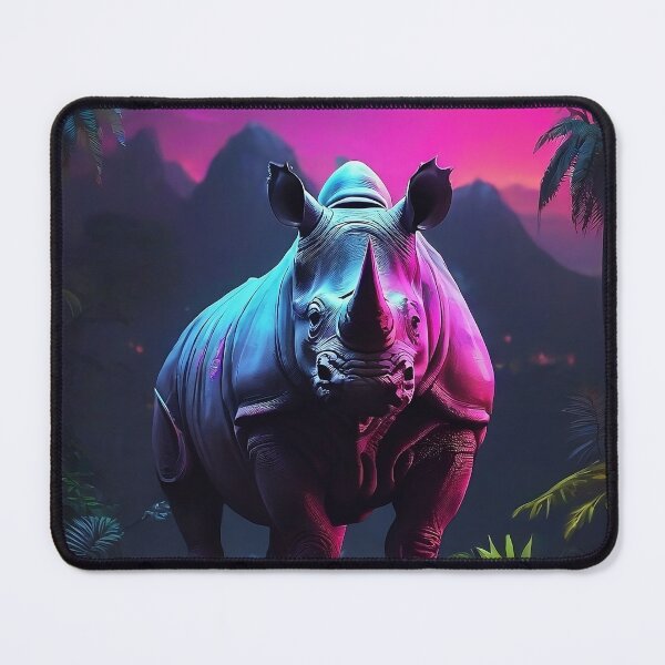 Item preview, African rhinoceros designed and sold by Promarkets.