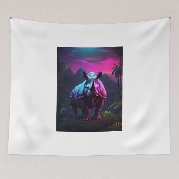Item preview, African rhinoceros designed and sold by Promarkets.