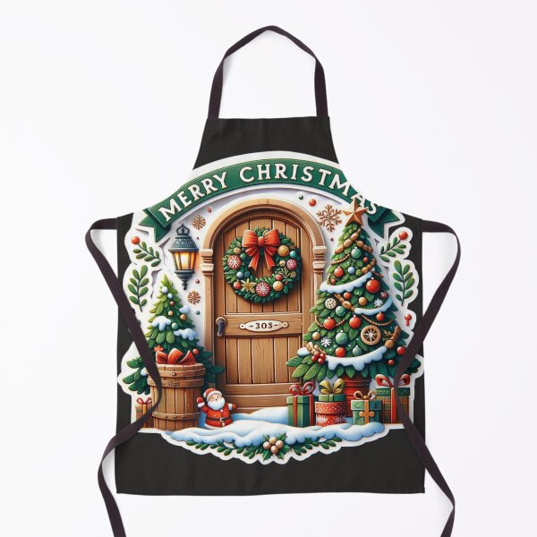 Item preview, Merry Christmas - Enchanted Circular Door - Fantasy Christmas designed and sold by decmrArtistic.