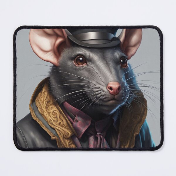 Item preview, Anamorphic Rat  designed and sold by Gabriela McDaniel.