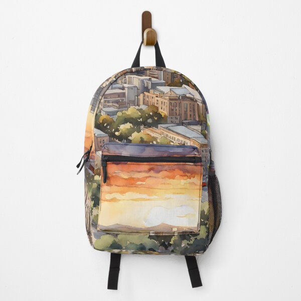 Item preview, Adelaide's Sunset Splendor in Watercolor Brushstrokes designed and sold by LSVart.