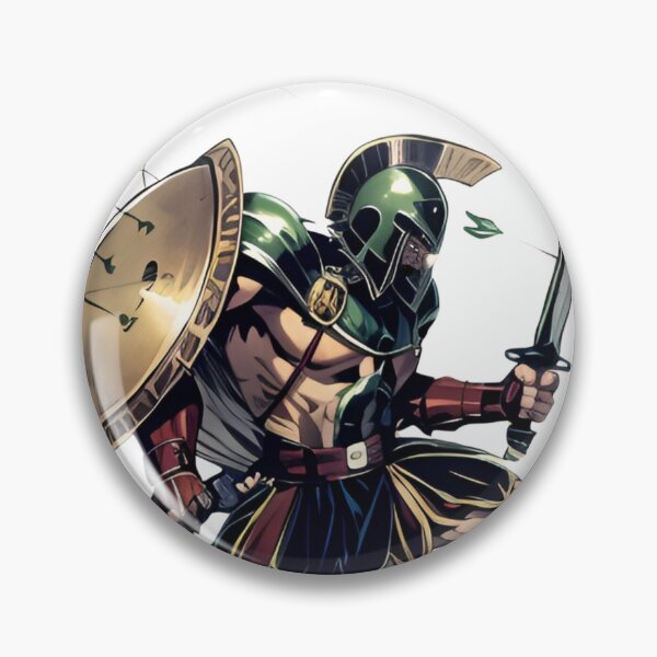 Item preview, Never Give Up. (Spartan) motivational print. designed and sold by BirthOfOptima.