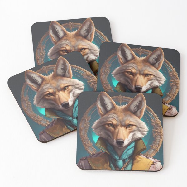 Item preview, Anamorphic Coyote designed and sold by Gabriela McDaniel.
