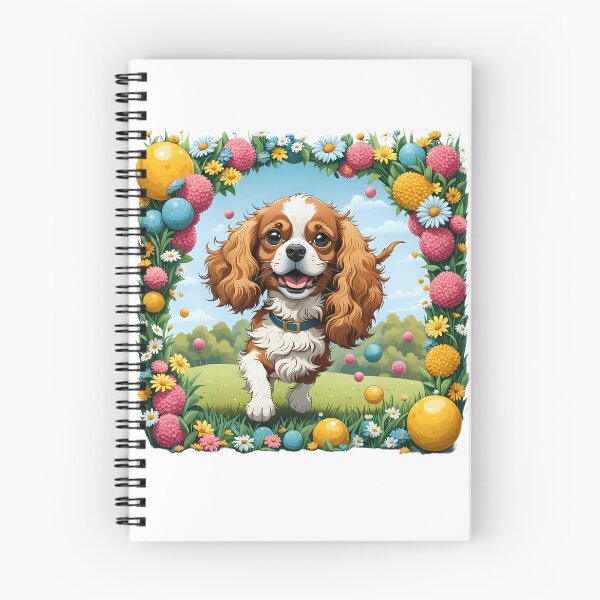 Item preview, Cute playful Cavalier King Charles designed and sold by Kaleddis.