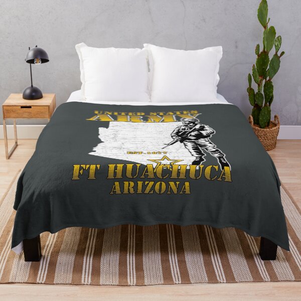 Item preview, Arizona Fort Huachuca Arizona Flag designed and sold by Izaiah Wiegand.