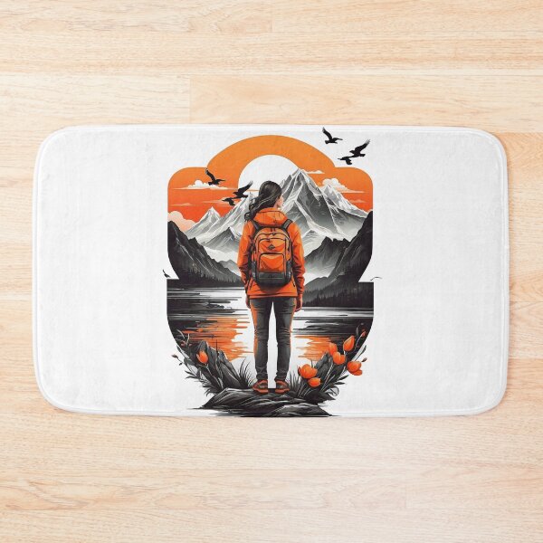 Item preview, Beautiful Sunset, Icy Mountain and Lake View designed and sold by Gollenmarket.