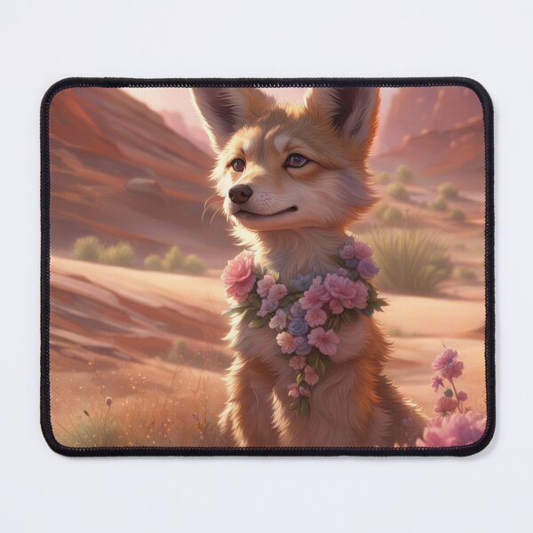 Item preview, Coyote In Desert Flowers designed and sold by Gabriela McDaniel.