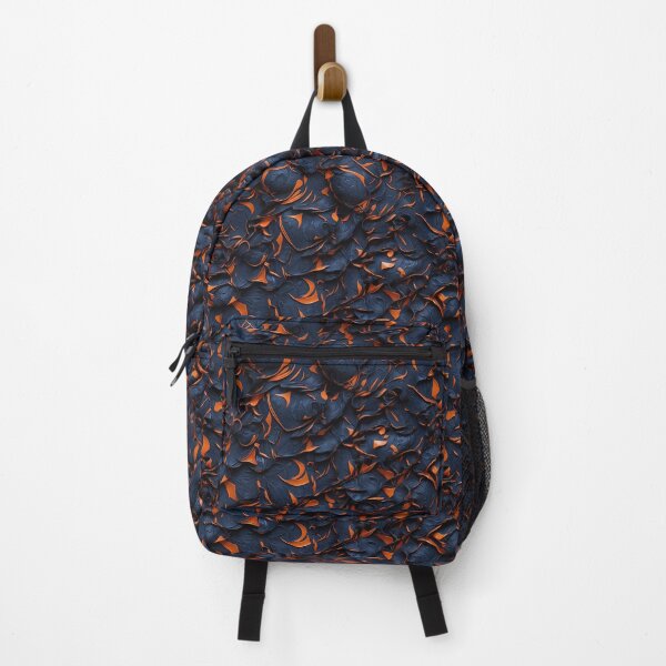 Item preview, DEEP BLUE AND ORANGE ABSTRACT PATTERN designed and sold by NAG5089A.