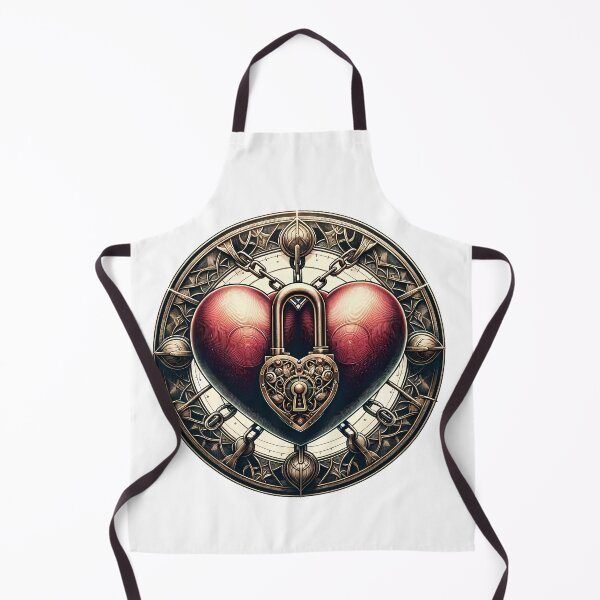 Item preview, Steampunk Heart Lock - Timeless Affection designed and sold by Pixel Dome.