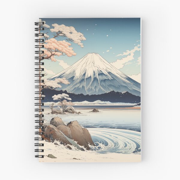 Item preview, Mount Fuji Winter Landscape Japanese Scenery designed and sold by MochiMochiMagic.