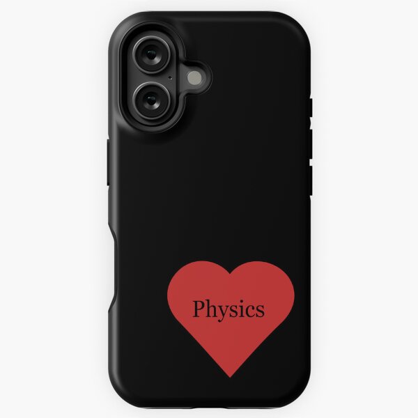 Vista previa del artículo con la obra «Amo la fisica», diseñado y vendido por Lipsybhat.