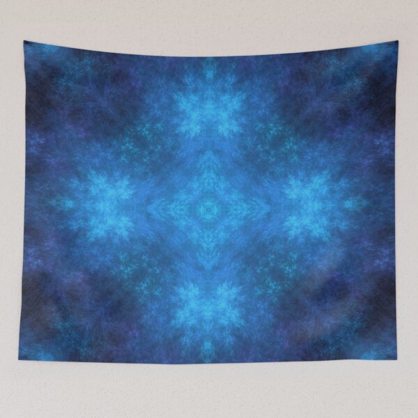 Item preview, Nebulous Mandala in Blue designed and sold by Lyle Hatch.
