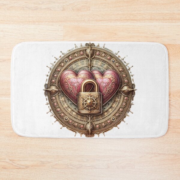Item preview, Eternal Love Mechanism - Ornate Steampunk Hearts designed and sold by Pixel Dome.