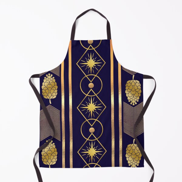 Item preview, golden geometric pattern designed and sold by Taloory.