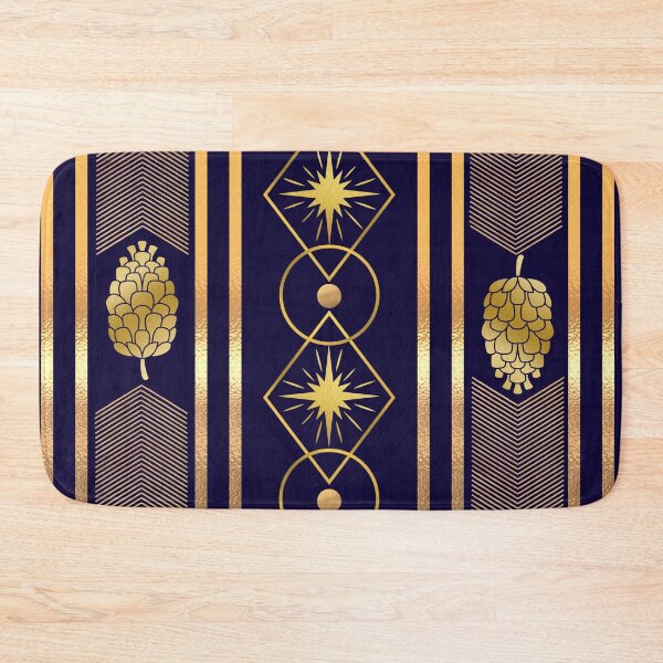 Item preview, golden geometric pattern designed and sold by Taloory.