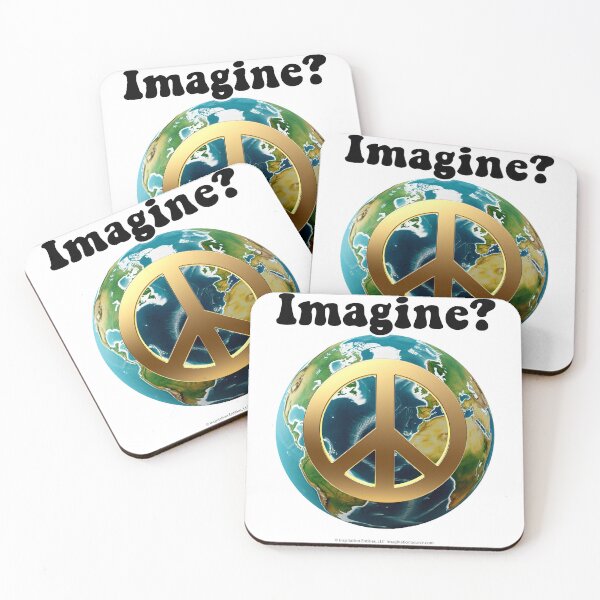 Item preview, Imagine? World Peace-Organic designed and sold by The Imagination Source™.