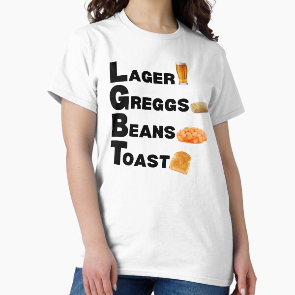 Item preview, Lager, greggs, beans, toast designed and sold by killzak.