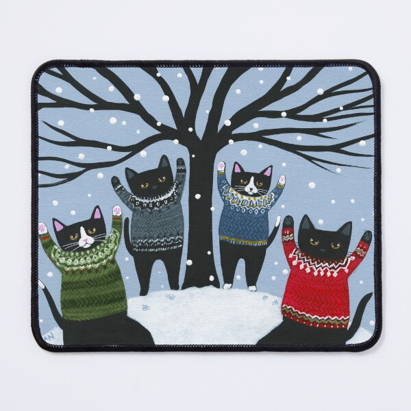 Item preview, The Celebration of Winter Lopapeysur designed and sold by KilkennyCat Art.