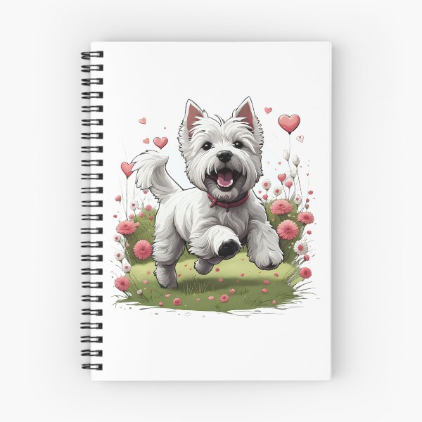 Item preview, Cute playful West Highland Terrier designed and sold by Kaleddis.