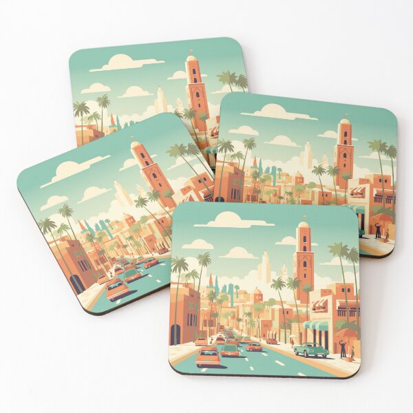 Item preview, Urban Resonance - Animated Moroccan City designed and sold by Clock-Designer.