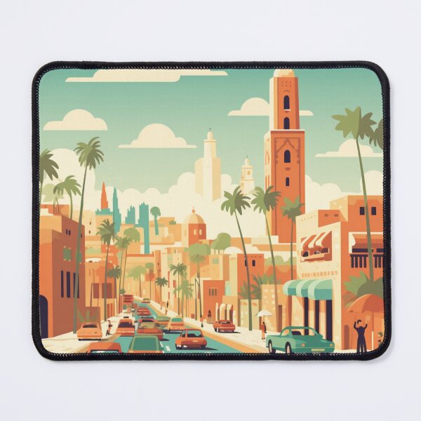 Item preview, Urban Resonance - Animated Moroccan City designed and sold by Clock-Designer.