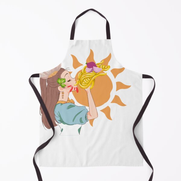 Item preview, Girl eating spaghetti with her hands designed and sold by Olojo.