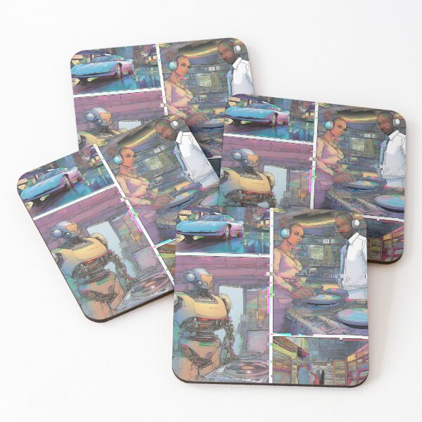 Item preview, Cyberpunk Glitch Vinyl  designed and sold by come.
