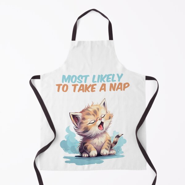 Item preview, Most likely to take a nap with a cat designed and sold by Gilpro Designs.