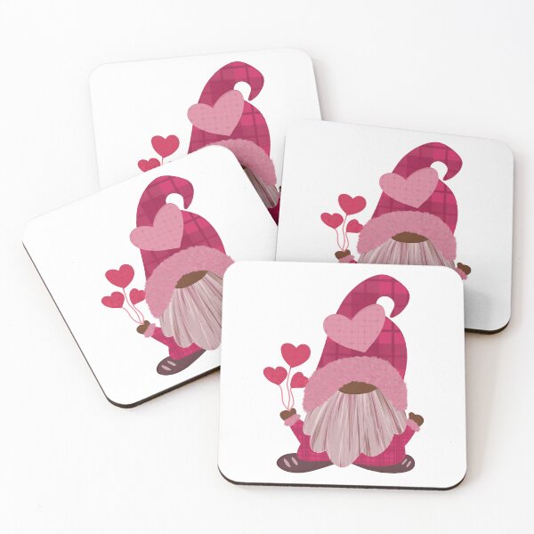 Item preview,  Gnome holding balloon hearts designed and sold by LionessLove.