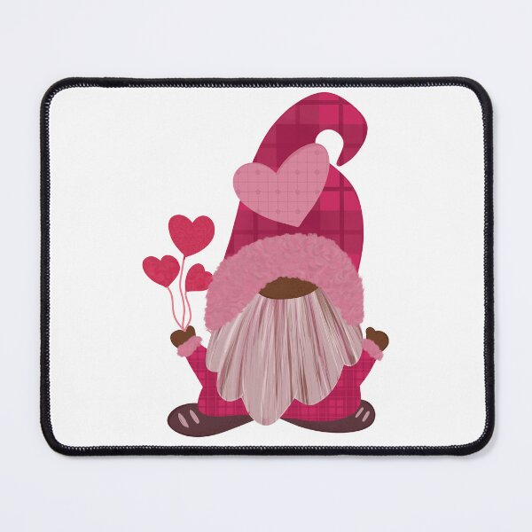 Item preview, Gnome holding balloon hearts designed and sold by LionessLove.