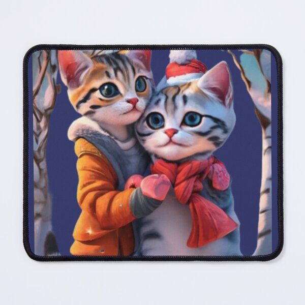 Item preview, Winter Tale with Kitten designed and sold by ksfashionideas.