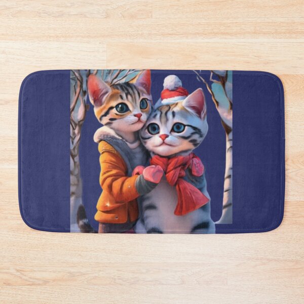 Item preview, Winter Tale with Kitten designed and sold by ksfashionideas.