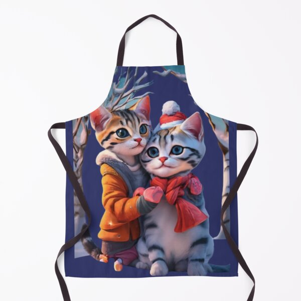 Item preview, Winter Tale with Kitten designed and sold by ksfashionideas.