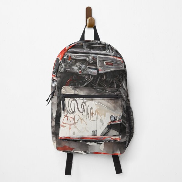 Item preview, Urban Roar: Grey and Red Monster Truck Artistry designed and sold by LSVart.