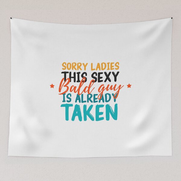Item preview, Bald and Bold: Funny Bald Men Quotes designed and sold by The  Knick Knack Nook.