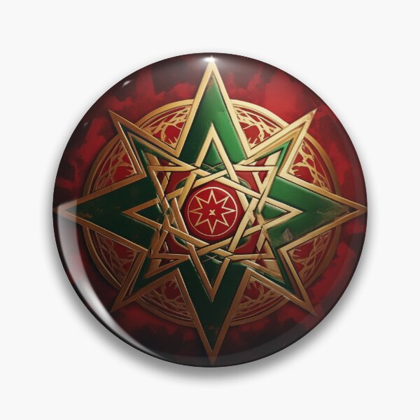 Item preview, Mystical Radiance of the Pentagram designed and sold by Clock-Designer.