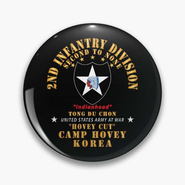 Item preview, Army - 2nd Infantry Div - Camp Hovey Korea - Hovey Cut - Tong Du Chon X 300 designed and sold by Military Insignia Products.