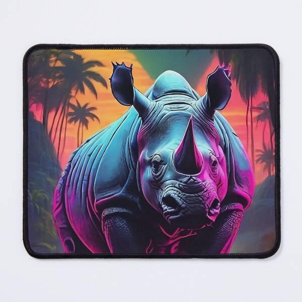 Item preview, African rhinoceros designed and sold by Promarkets.