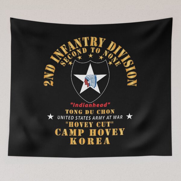 Item preview, Army - 2nd Infantry Div - Camp Hovey Korea - Hovey Cut - Tong Du Chon X 300 designed and sold by Military Insignia Products.