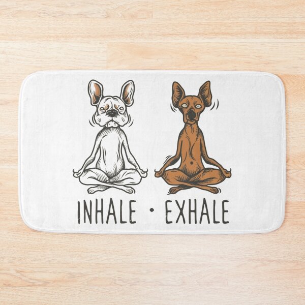 Item preview, Yoga, Puppy yoga, yoga puppy, relax, puppy, dog designed and sold by IgErSTYLE.