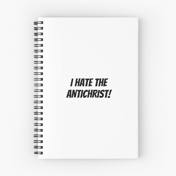Item preview, Copy of I hate the antichrist! designed and sold by Introlligentsia.