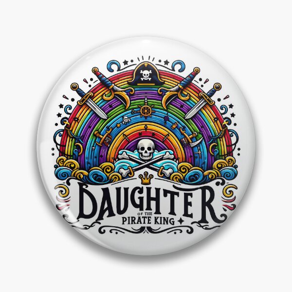 Item preview, Pirate Rainbow: Daughter of the Pirate King designed and sold by MAPDDesigns.