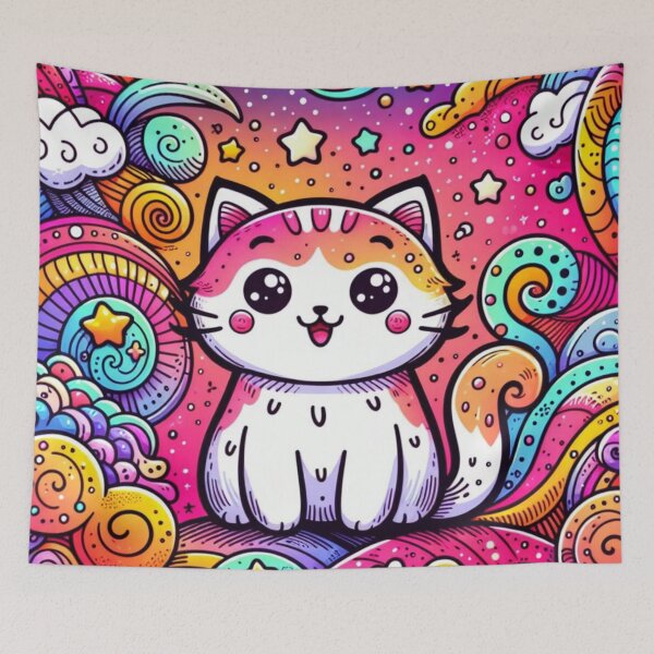 Item preview, cristmas cat designed and sold by Luxryraino.