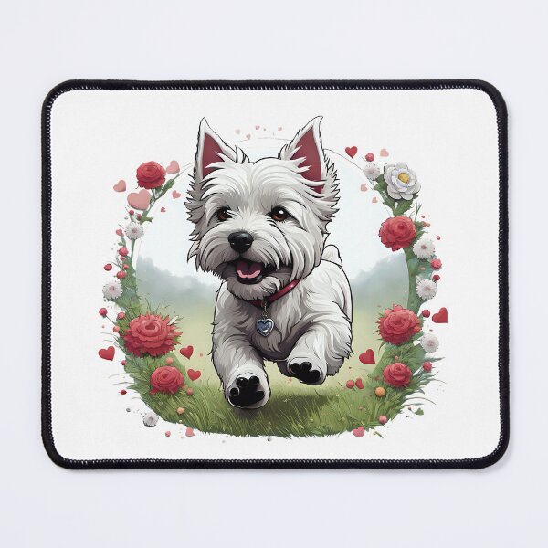 Item preview, Cute playful West Highland Terrier designed and sold by Kaleddis.